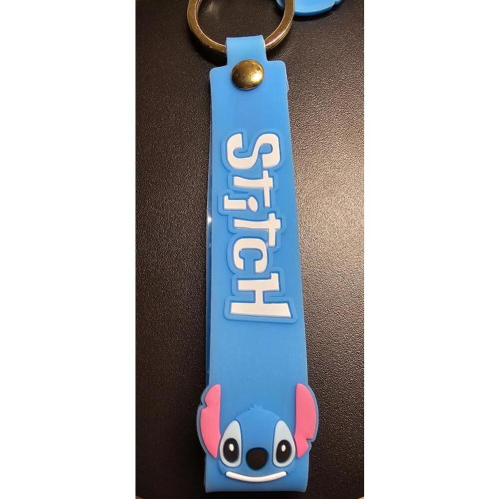 Stitch 3D Rubber Mini Figure Keychain - Picture 7 of 13